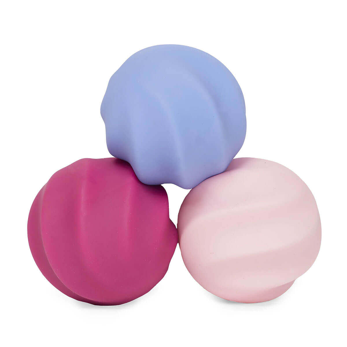 Odds Vivid Silicone Fidget Magnets in Pink Swirls by Speks