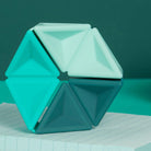 Pivot Silicone Flexagon in Teal by Speks