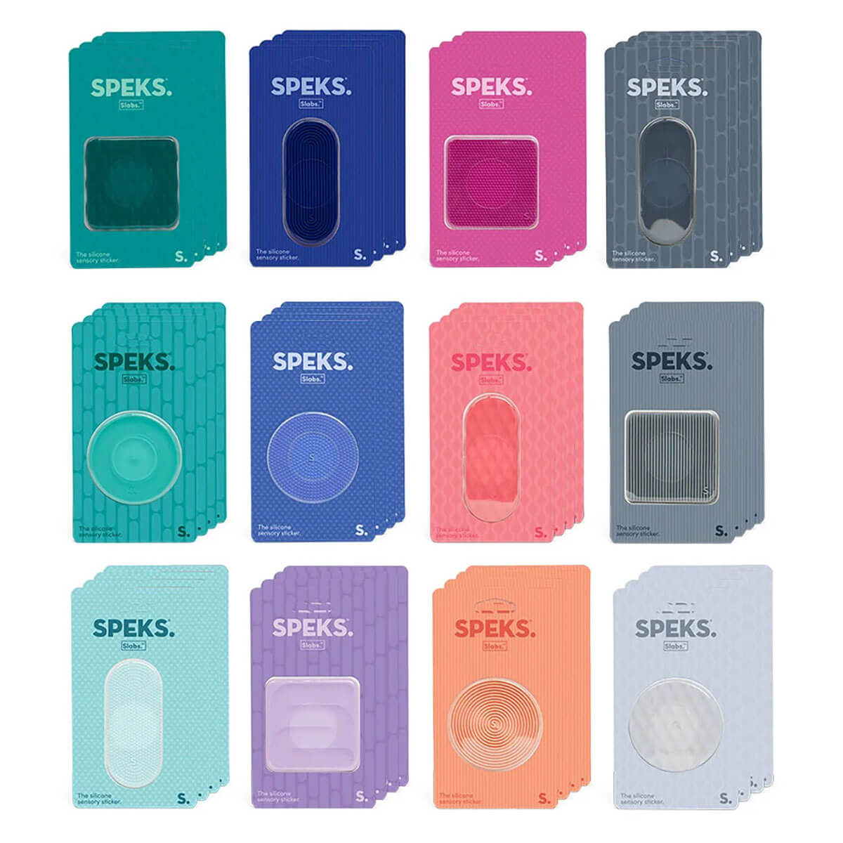 Slabs Sensory Stickers by Speks