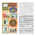 Traveler's Notebook Customised Sticker Set For Diary 2027 by Traveler's Company