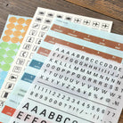 Traveler's Notebook Customised Sticker Set For Diary 2027 by Traveler's Company