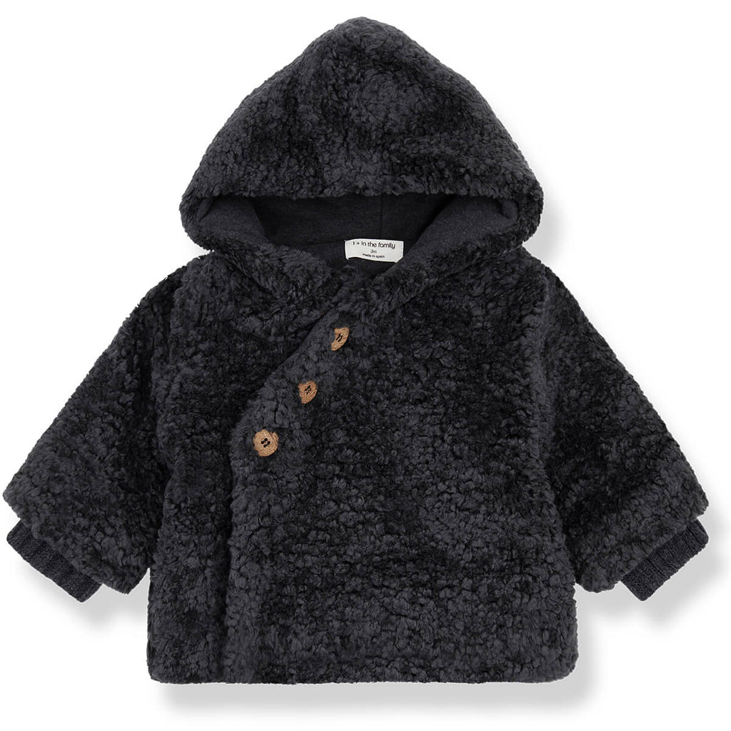 Flora Coat in Charcoal by 1+ in the family