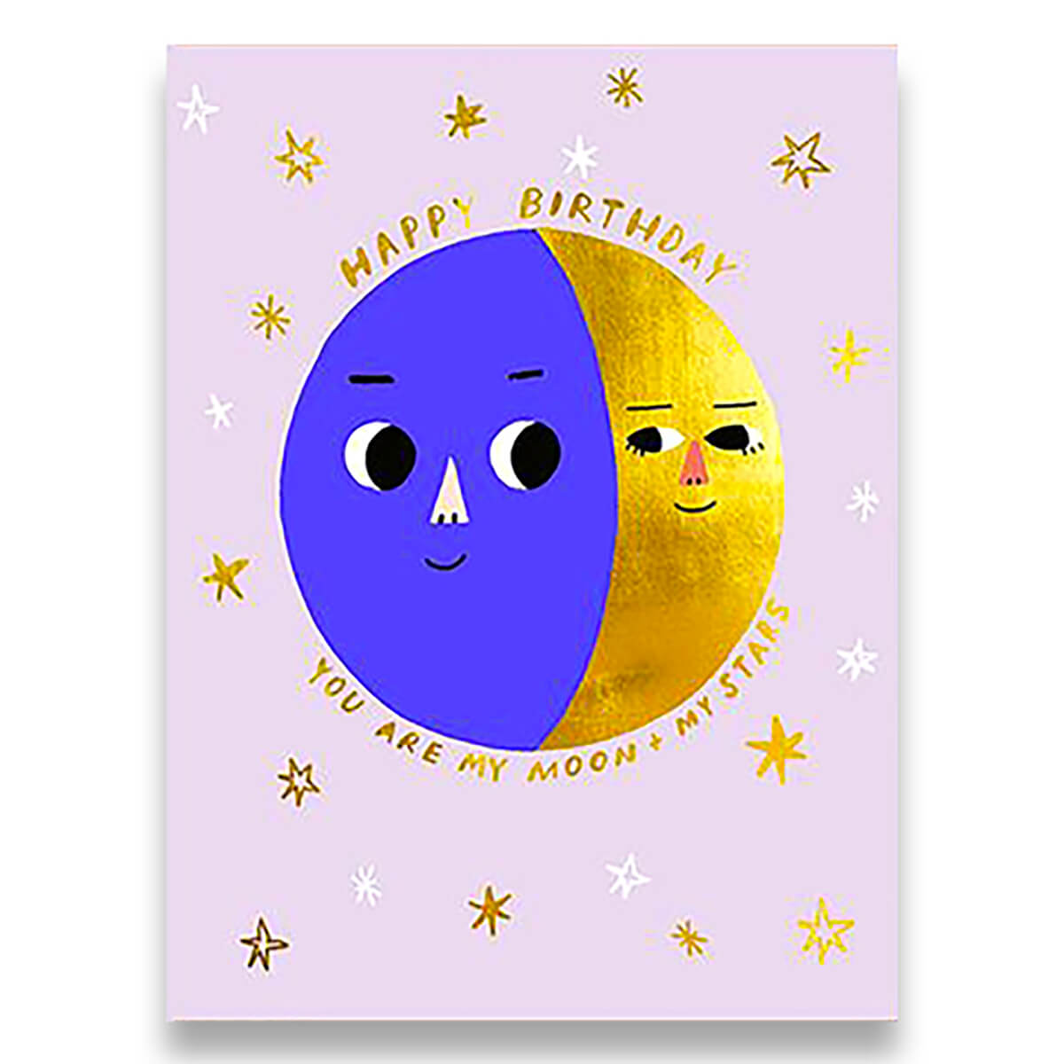 Moonphase Greetings Card by Carolyn Suzuki for 1973