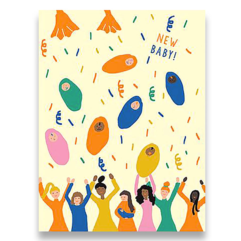New Baby Greetings Card by Emma Cooter for 1973