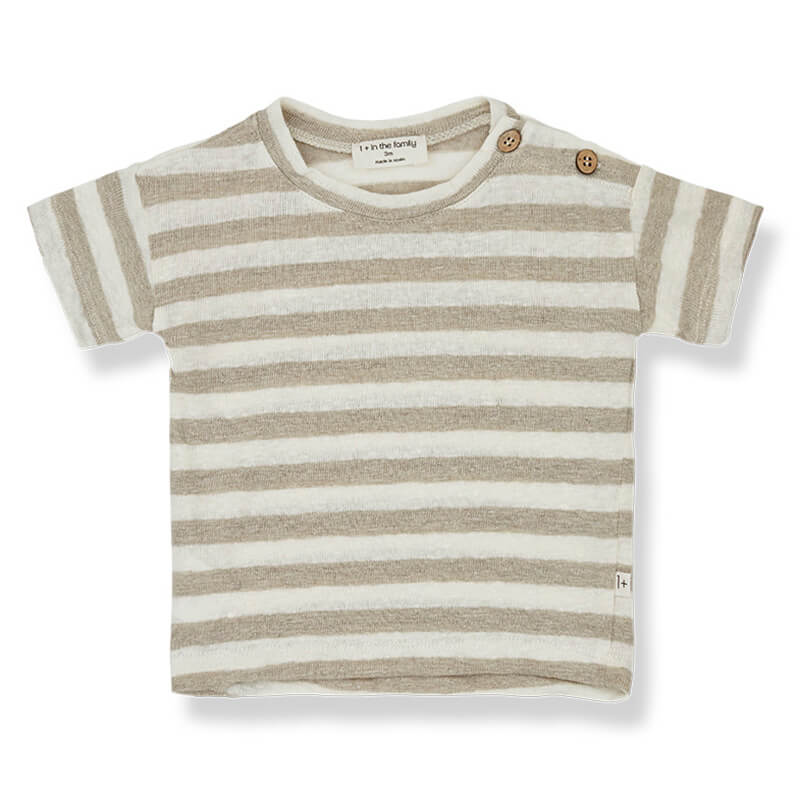 Victor T- Shirt in Beige by 1+ in the family