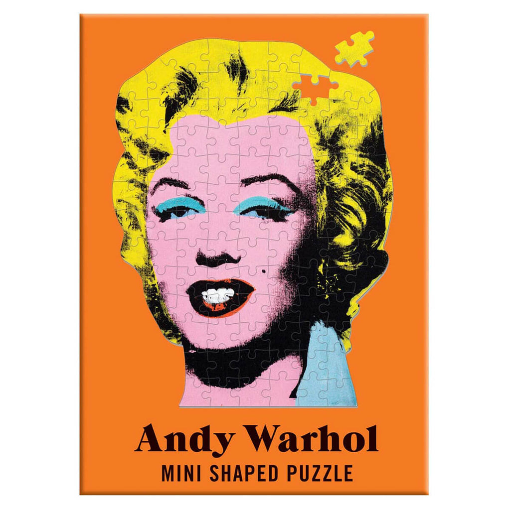 Andy Warhol Marilyn Mini Shaped Puzzle by Mudpuppy