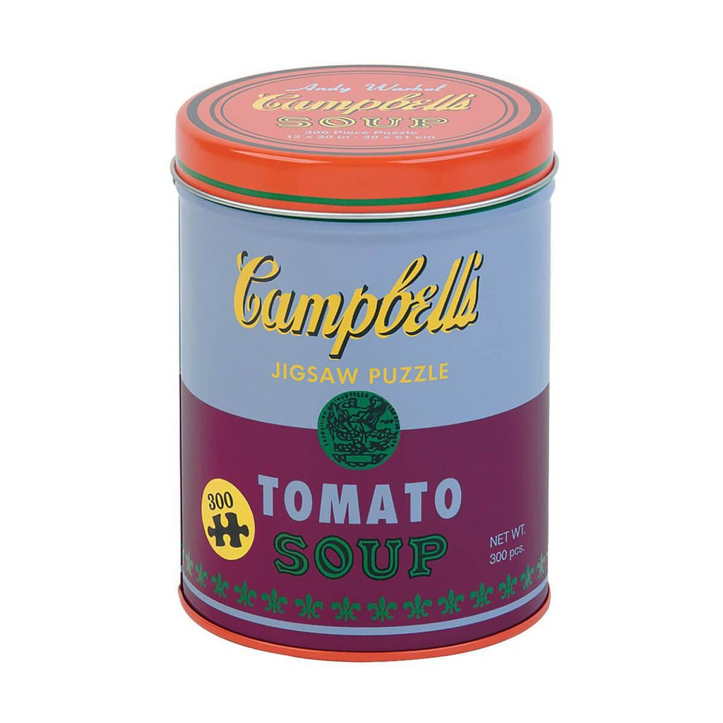 Andy Warhol Soup Can Red Violet 300 Piece Puzzle by Mudpuppy