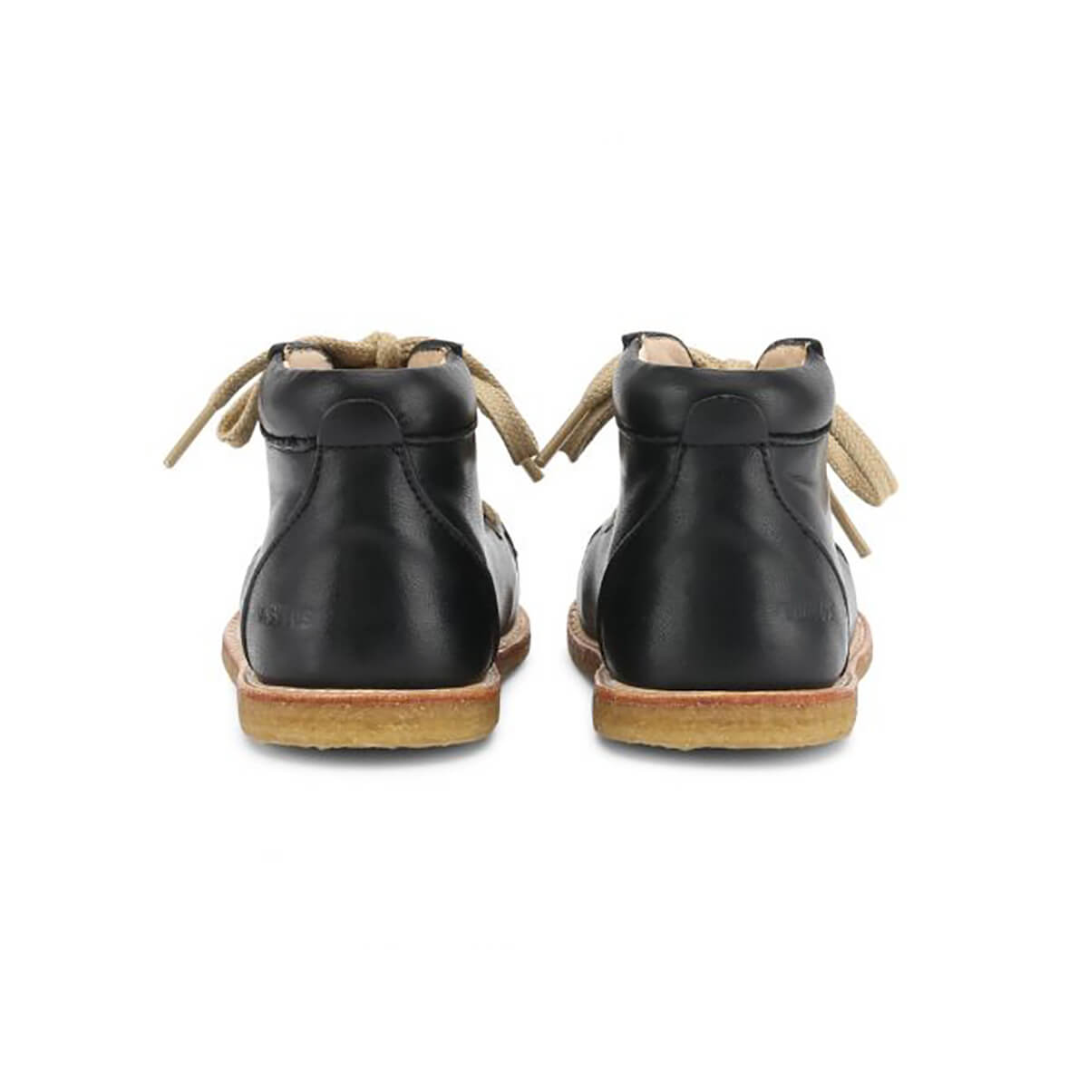 Lace Up Starter Boots in Black by Angulus