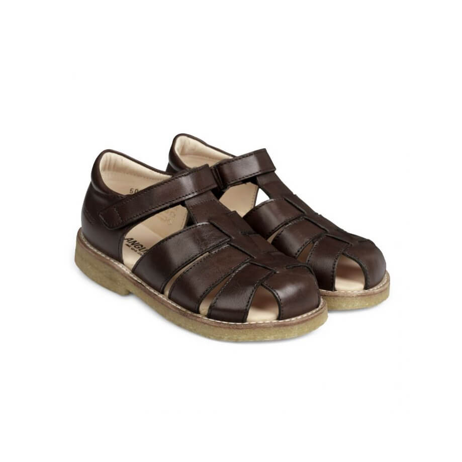 Fisherman Sandals in Angulus Brown by Angulus