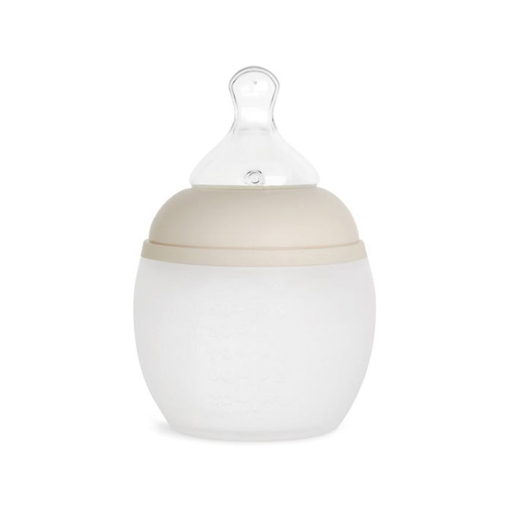 Baby Feeding Bottle 150ml With Teat in Sand by Élhée