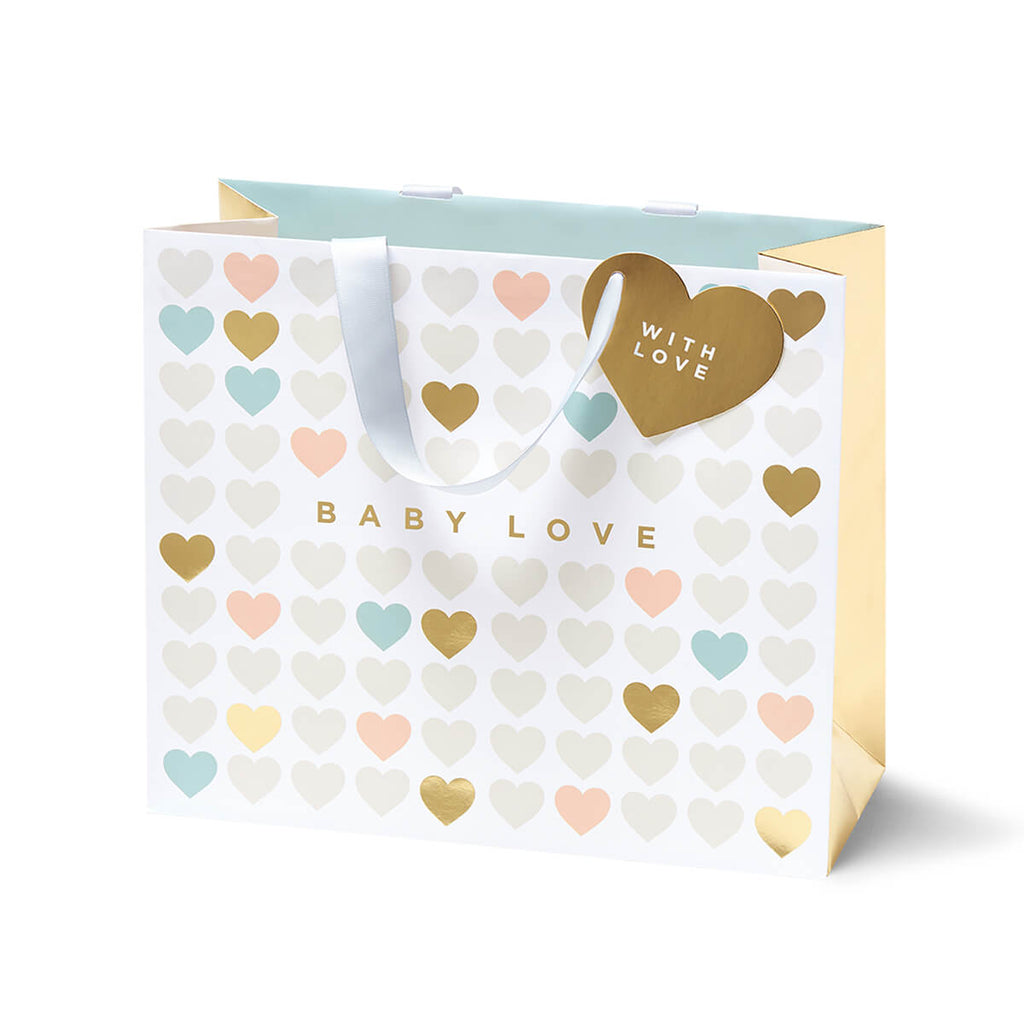 Baby Love Large Gift Bag by Kelly Hyatt for Lagom Design