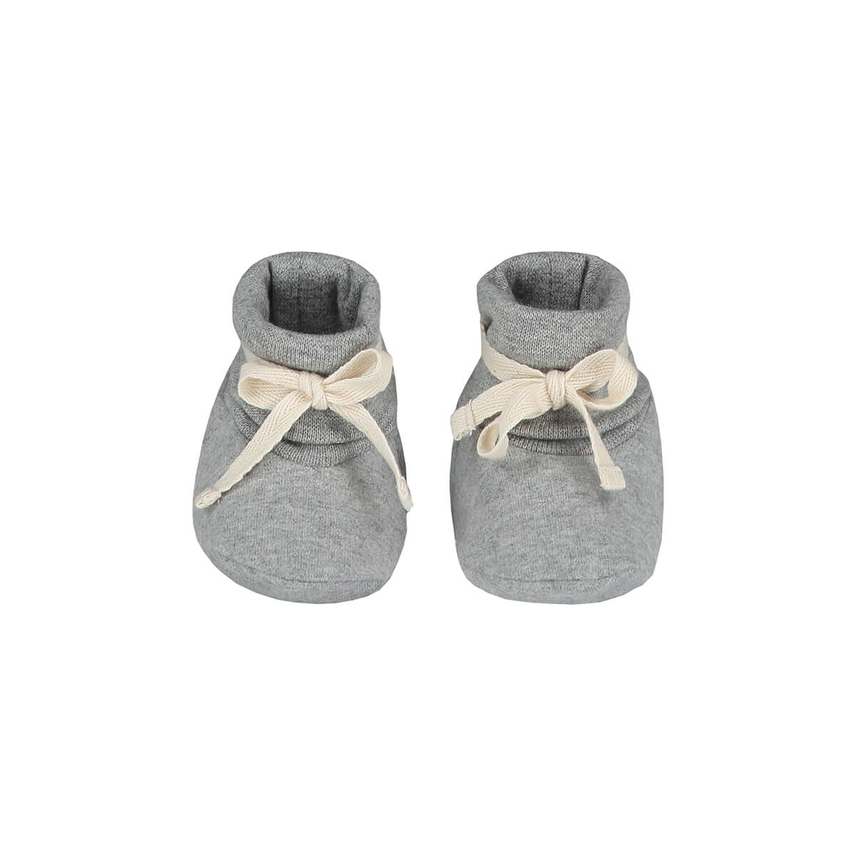 Ribbed Booties in Grey Melange by Gray Label