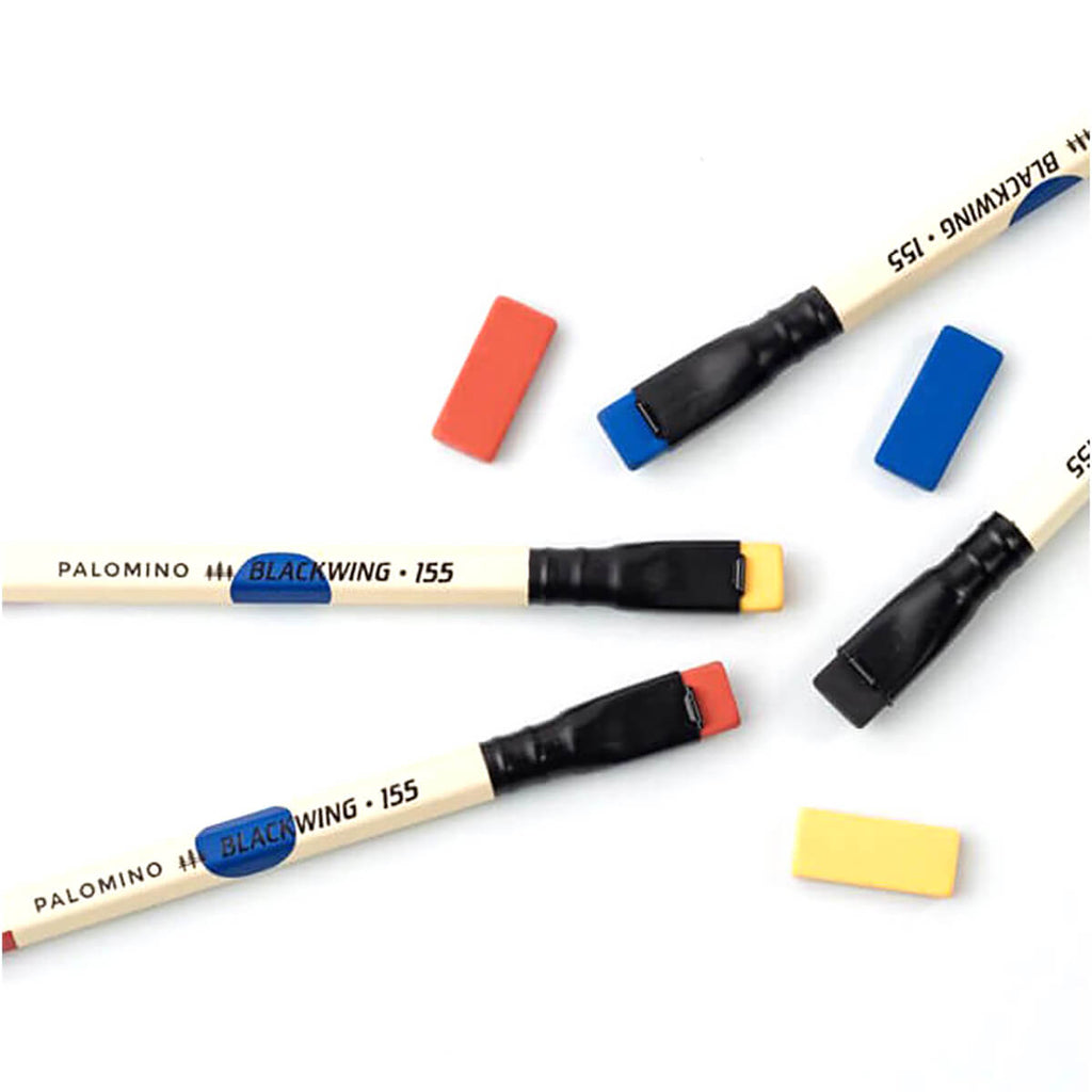 Blackwing Vol. 155 Bauhaus Pencil Replacement Erasers (Pack of 10) by Blackwing