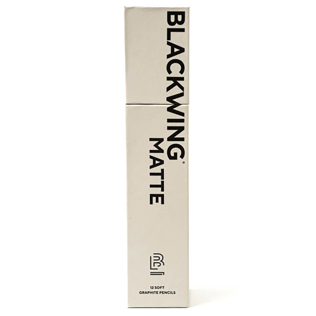 Blackwing Matte Black Soft Pencil (Pack Of 12) by Blackwing