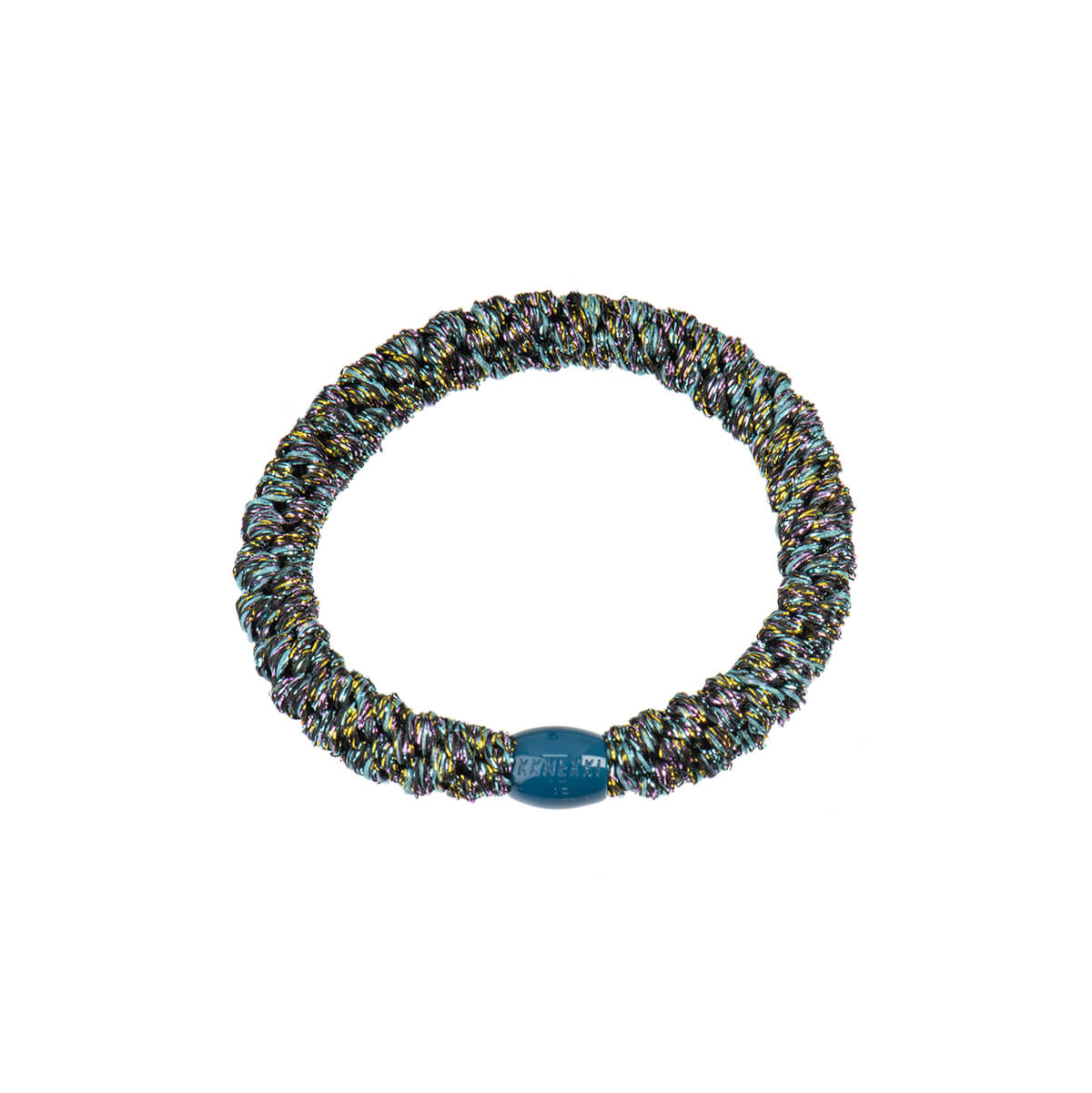 Kknekki Snag Free Hair Band in Black Unicorn Glitter by Bon Dep