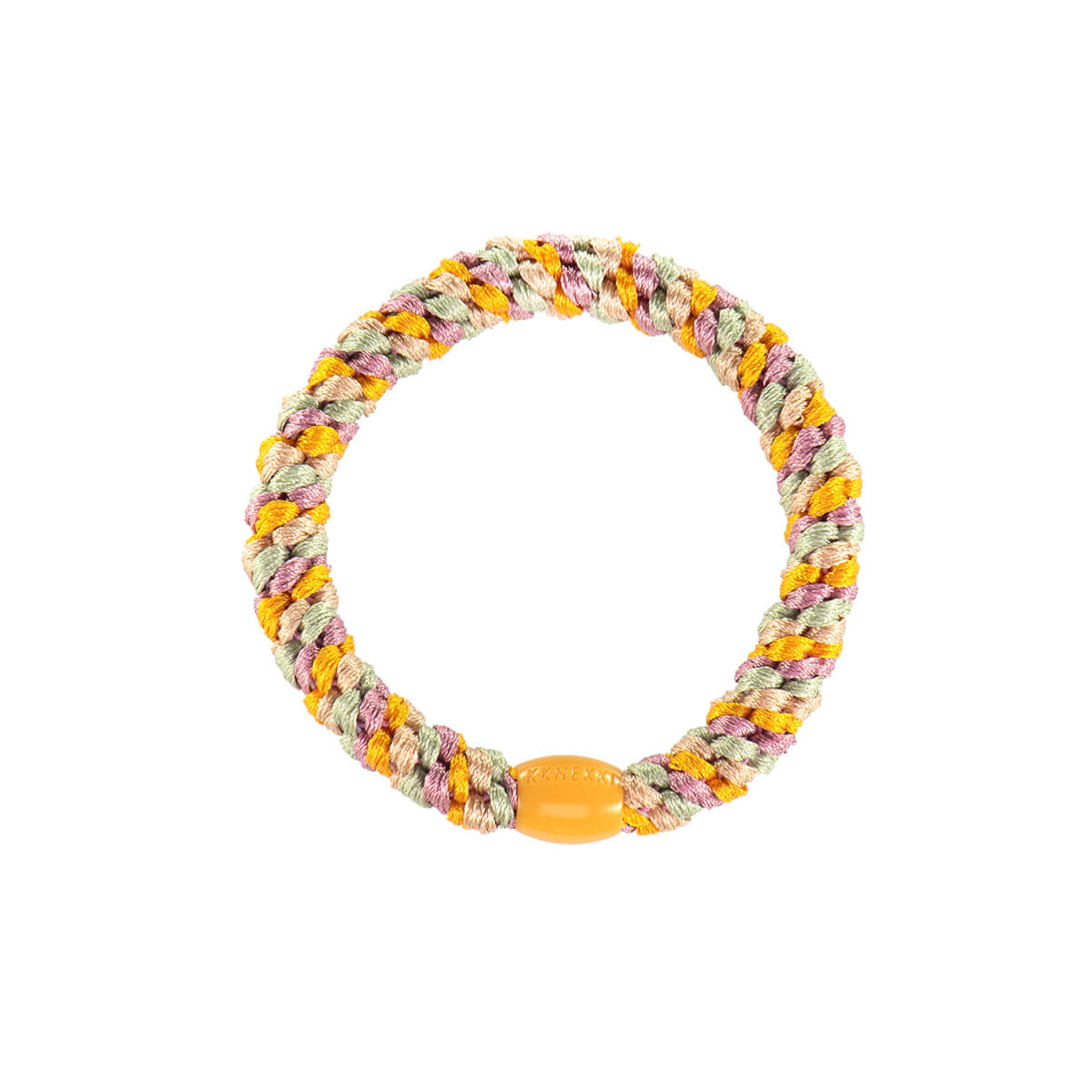 Kknekki Snag Free Hair Band in Jaffa Pink Mix by Bon Dep