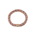 Kknekki Snag Free Hair Band in Peach Pink Glitter by Bon Dep