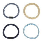 Kknekki Snag Free Thin Hair Bands in Blue Mix by Bon Dep