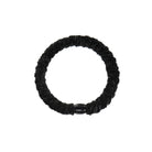 Kknekki Velvet Hair Band in Black by Bon Dep
