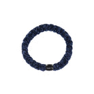 Kknekki Velvet Hair Band in Navy by Bon Dep
