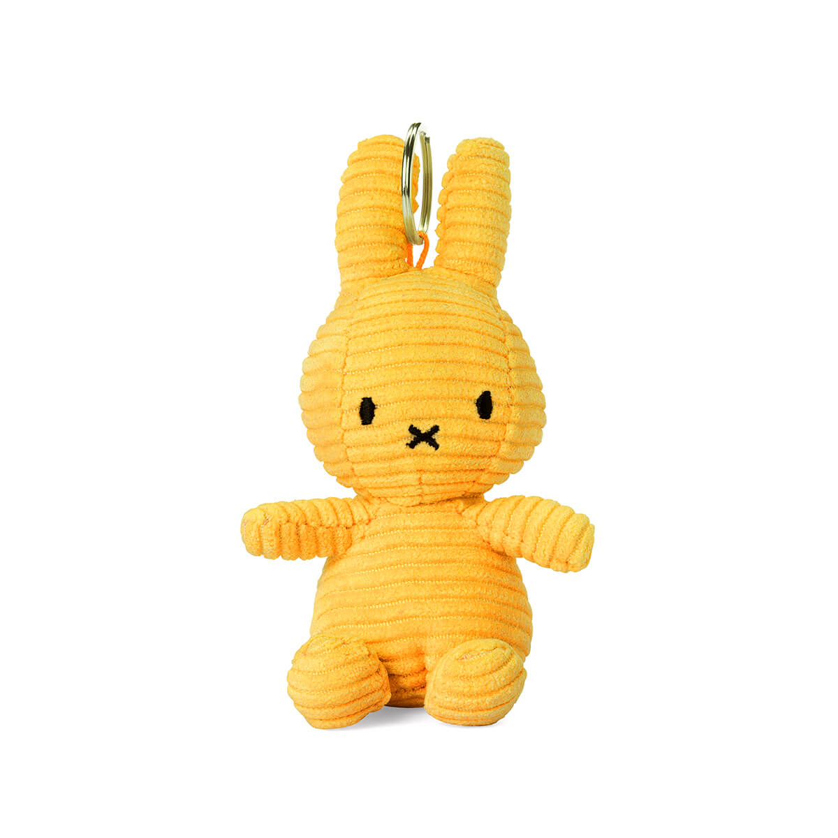 Corduroy Miffy Keyring in Mustard by Bon Ton Toys