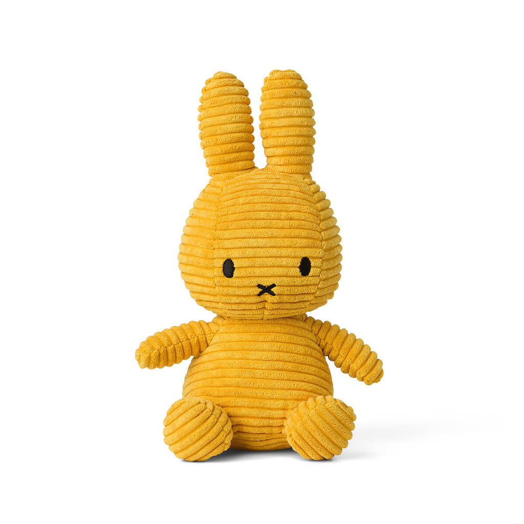 Small Corduroy Miffy in Mustard (23cm) by Bon Ton Toys