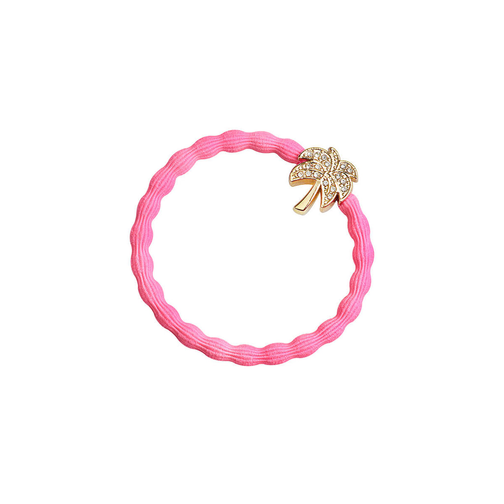 Palm Tree Hair Band in Neon Pink by byEloise