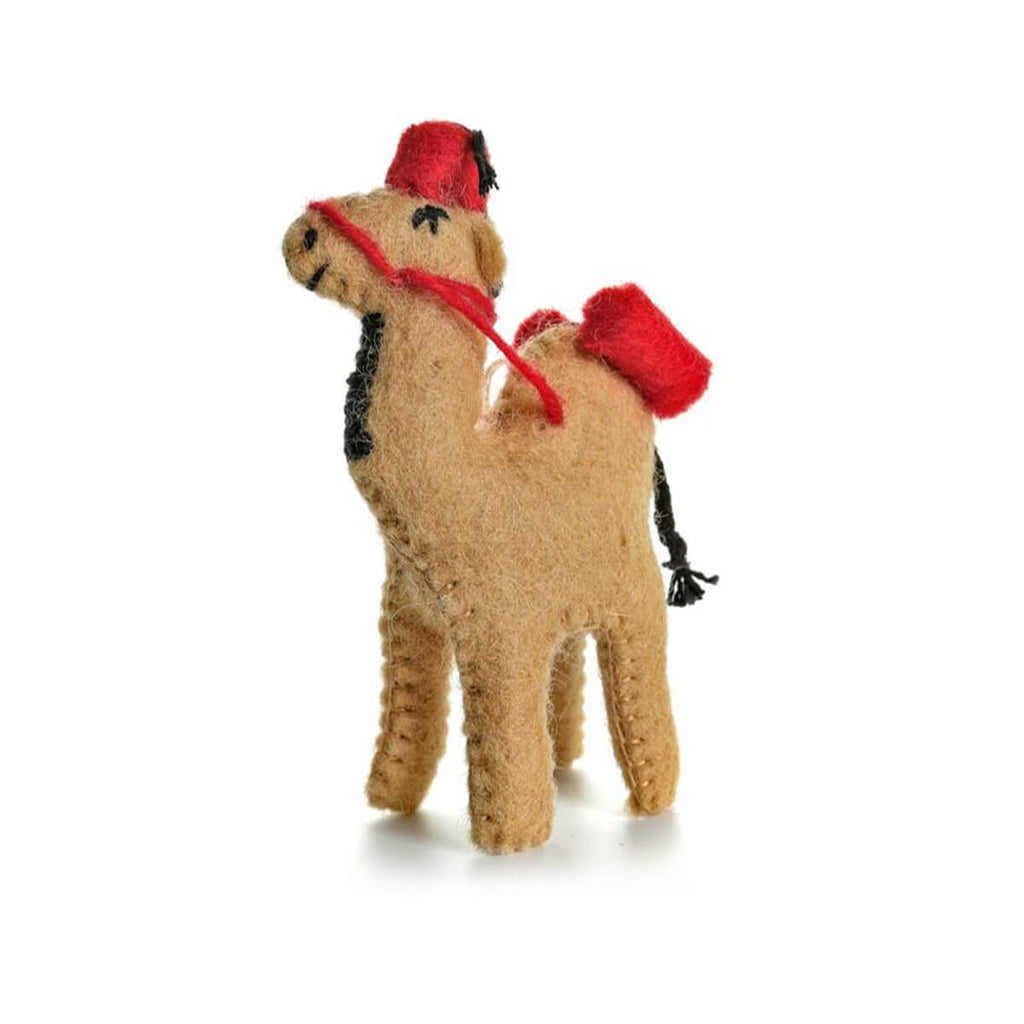 Camel With Fez Hanging Christmas Decoration by Amica