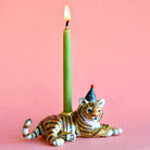 Tiger Ceramic Cake Topper by Camp Hollow
