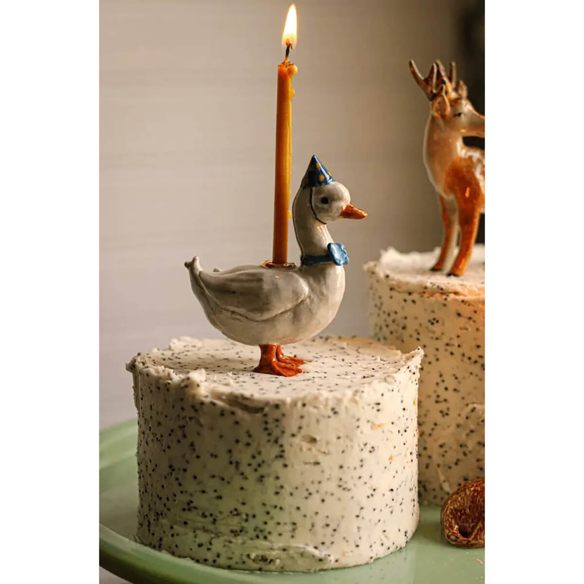Goose Ceramic Cake Topper by Camp Hollow