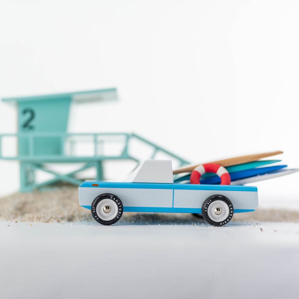 Longhorn Blue Truck By Candylab Toys