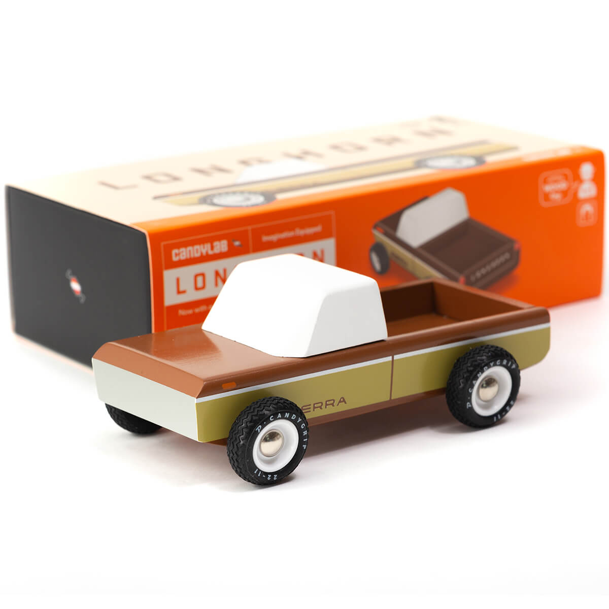 Longhorn Sierra Brown Truck By Candylab Toys