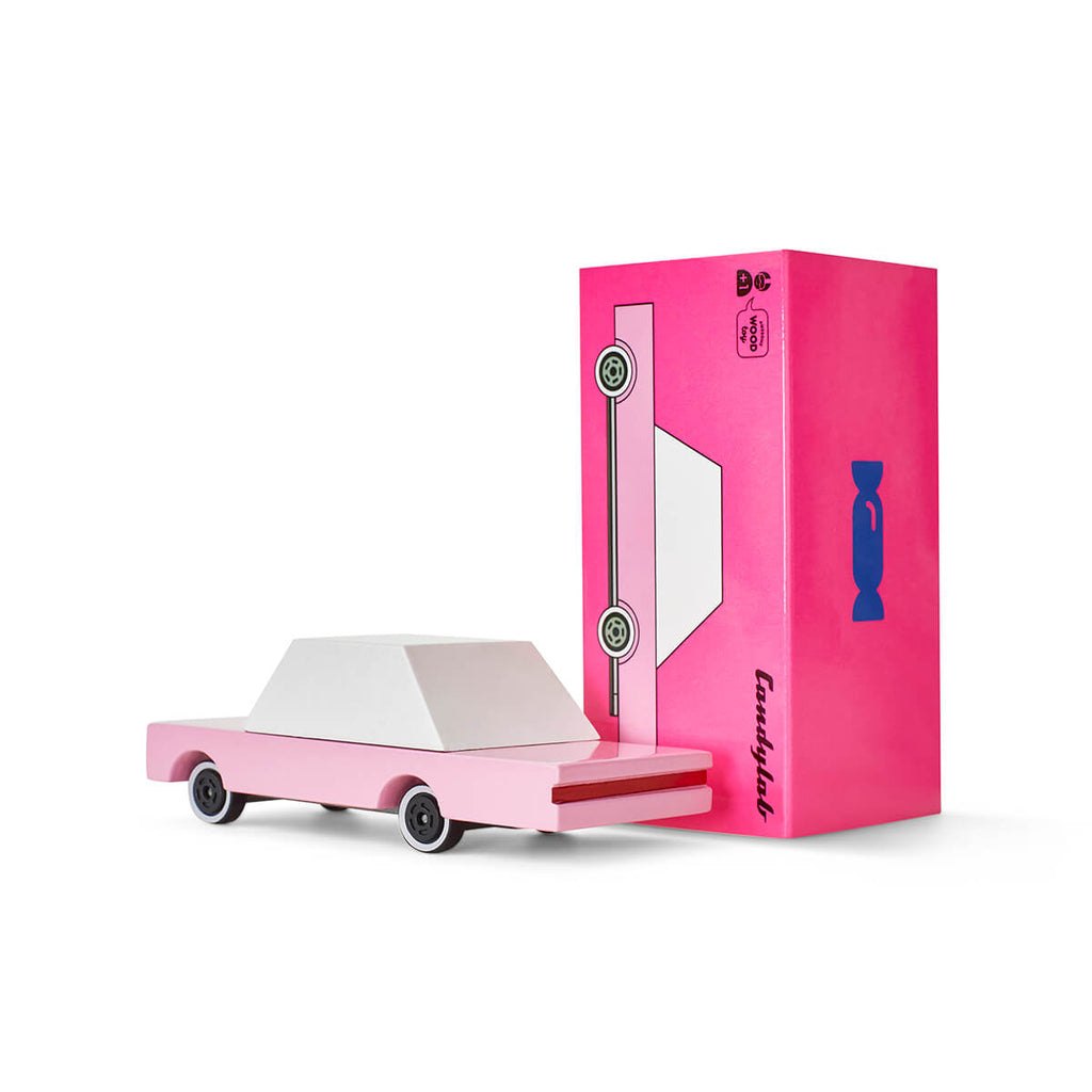 Pink Sedan Mini Candycar By Candylab Toys