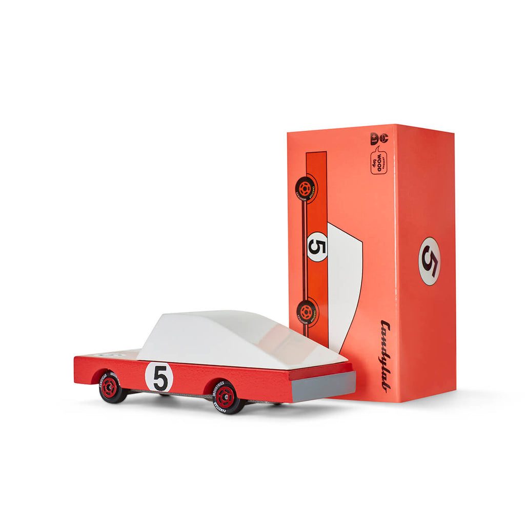 Red Racer #5 Mini Candycar By Candylab Toys