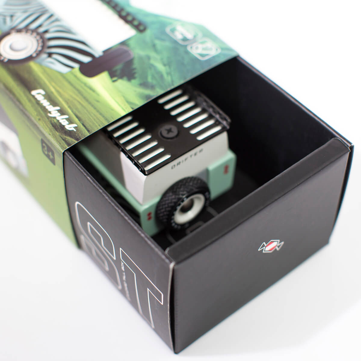 Drifter Zebra Car By Candylab Toys