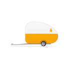 Rosebud Camper Trailer For Mini Candycar By Candylab Toys