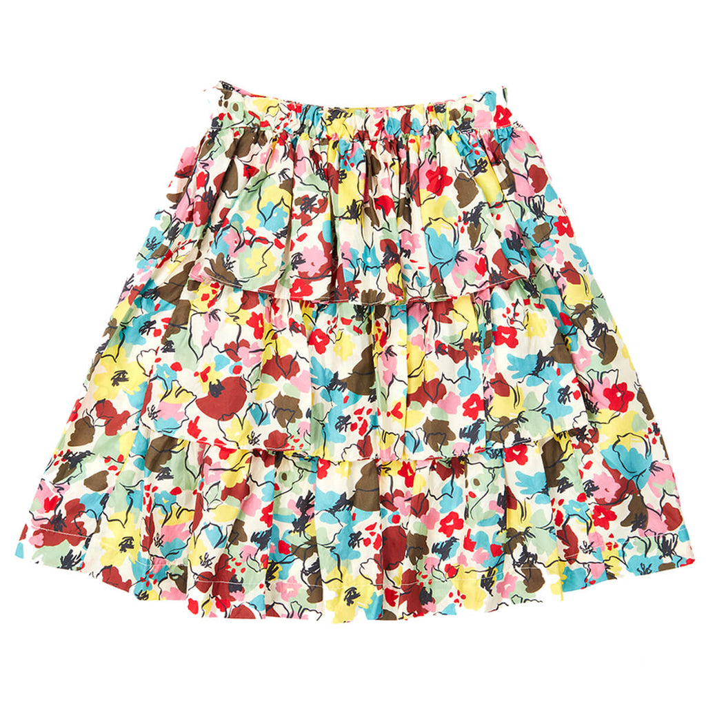 Flounder Skirt in Painted Flower by Caramel