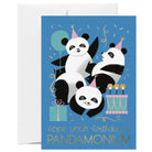 Pandamonium Greetings Card by Ellen Surrey for Card Nest