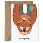 Birthday Hugs Greetings Card by Carolina Buzio for Card Nest