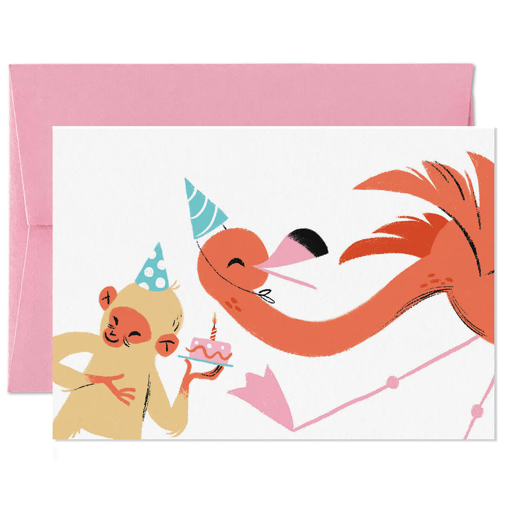 Birthday Laughs Greetings Card by Carolina Buzio for Card Nest