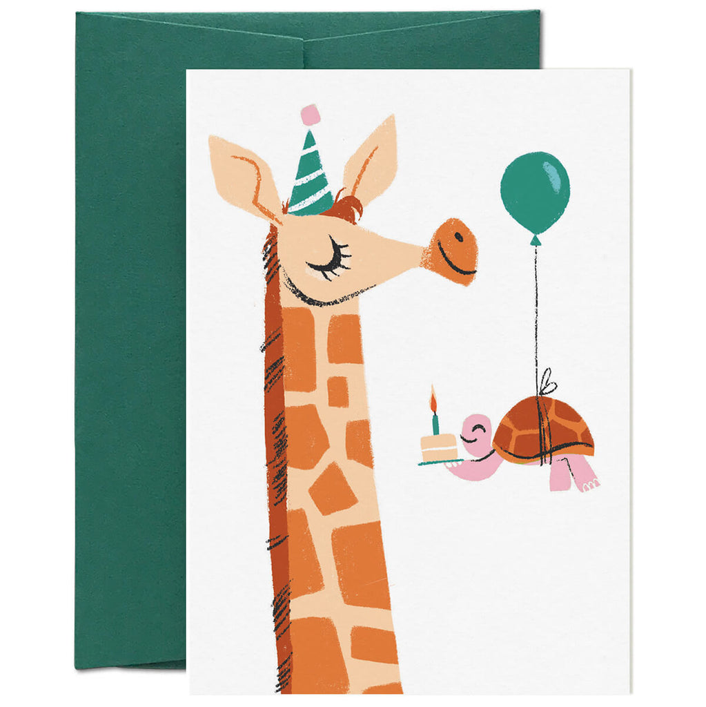 Way Up Here Greetings Card by Carolina Buzio for Card Nest