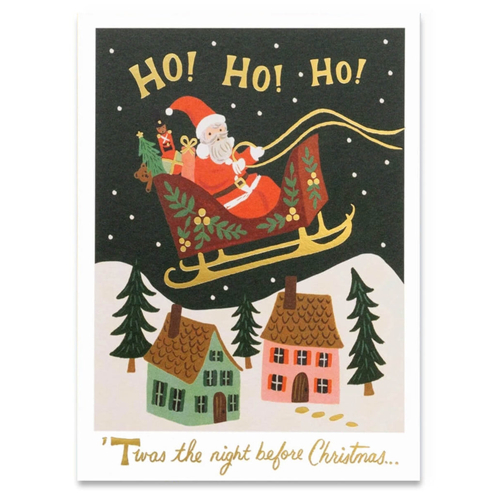 Christmas Delivery Christmas Greetings Card By Rifle Paper Co.