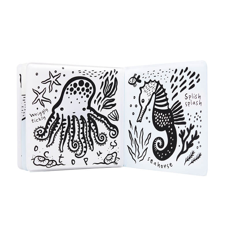 Colour Me: Who's In The Ocean? Baby's First Bath Book By Surya Sajnani