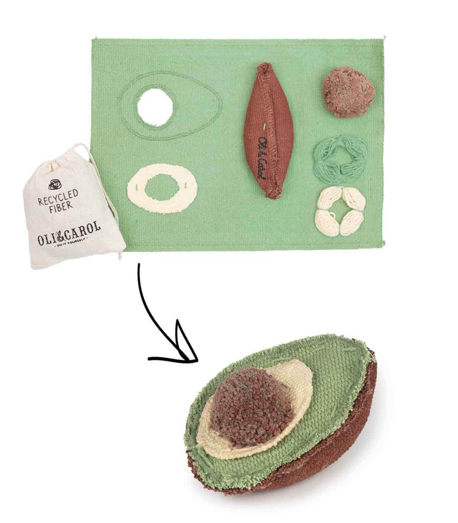 DIY Arnold The Avocado Craft Kit by Oli & Carol