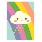 Cloud Greetings Card by Dicky Bird