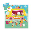 Ice Cream Truck 16 Piece Jigsaw Puzzle by Djeco