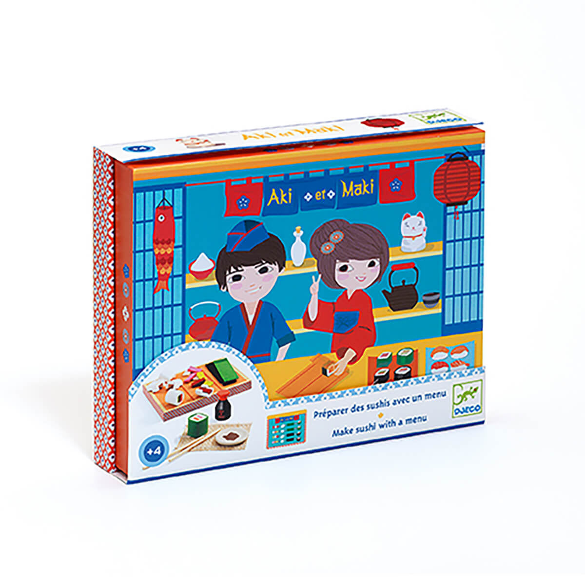 Aki and Maki Sushi Restaurant Role Play Set by Djeco