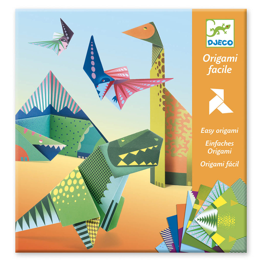 Dinosaurs Easy Origami Craft Kit by Djeco