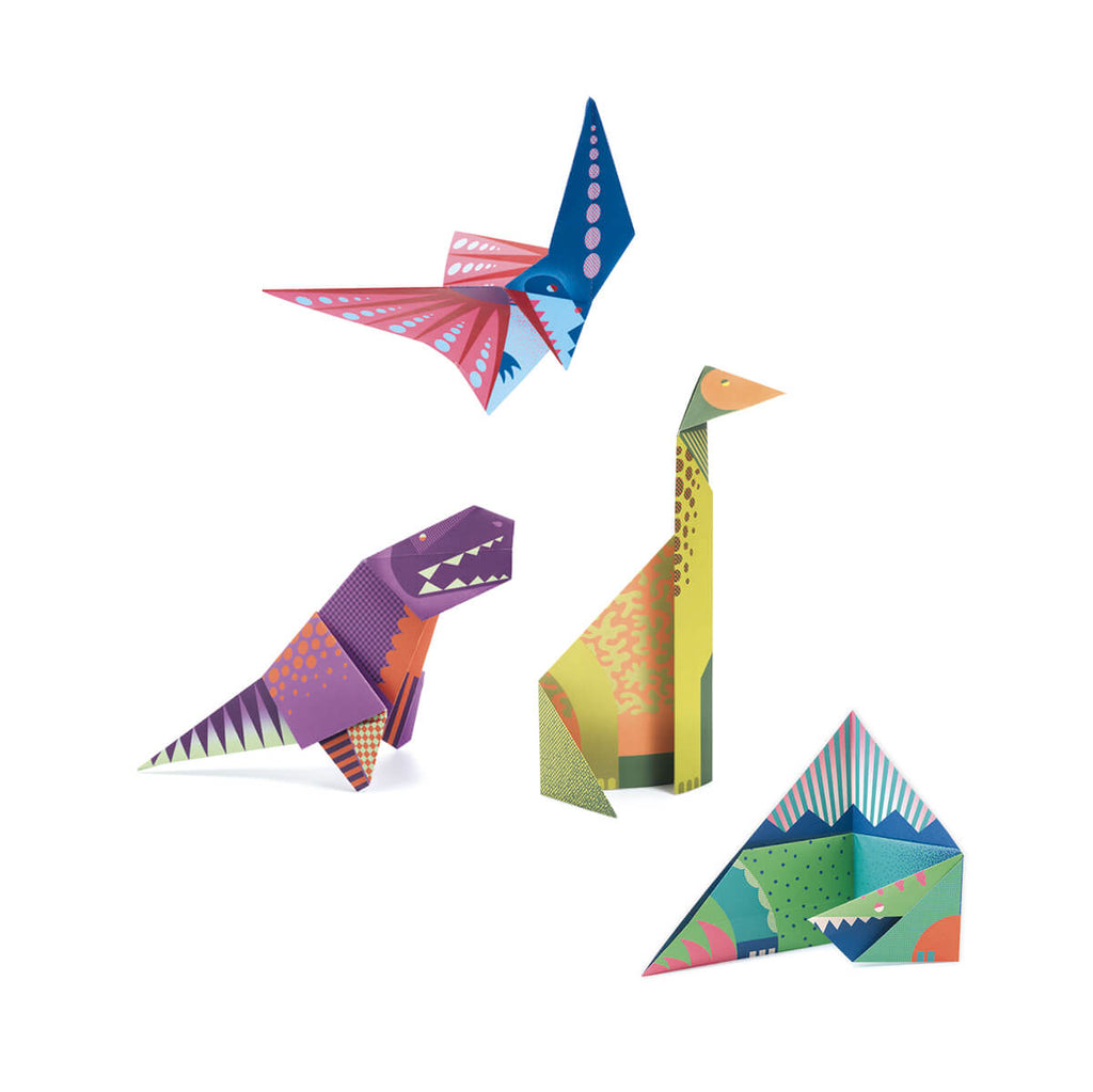 Dinosaurs Easy Origami Craft Kit by Djeco