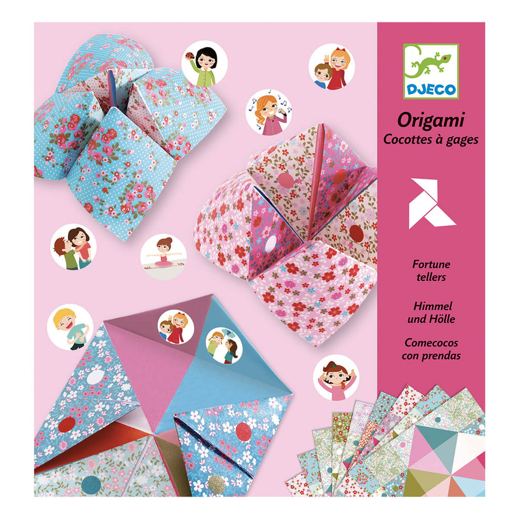 Flowers Fortune Tellers Origami Craft Kit by Djeco